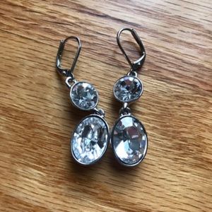 Cubic zirconia dress earrings